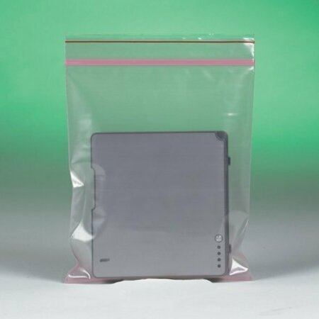 3 X 5'' - 4 Mil Minigrip Anti-Static Reclosable Poly Bags, 1000PK